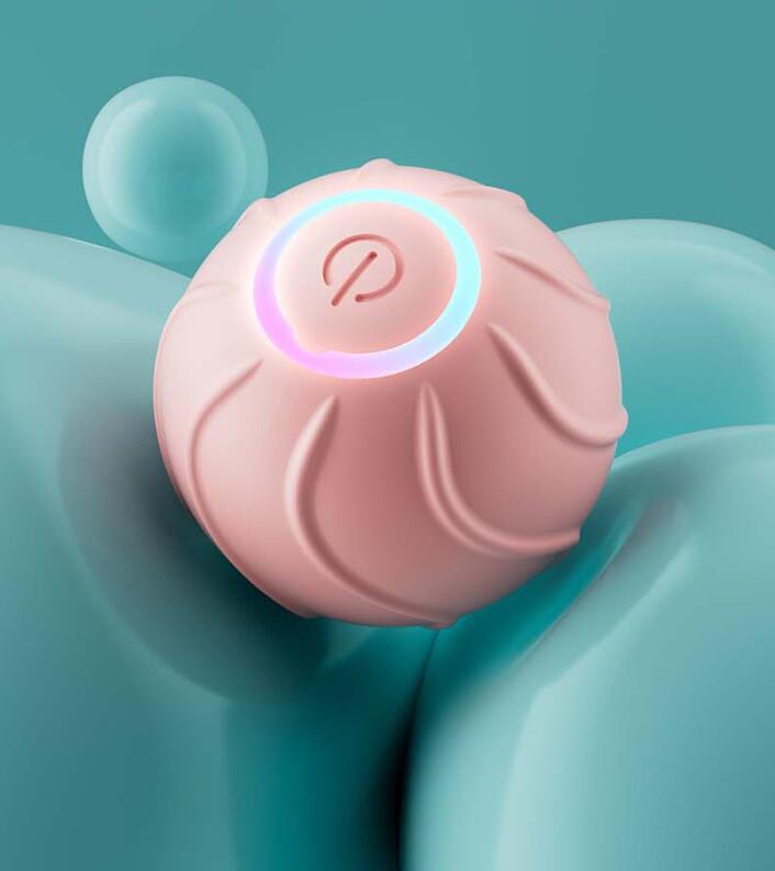 Smart Cat Toy Rolling Ball – Automatic Interactive USB Bouncing Ball for Cats & Kittens