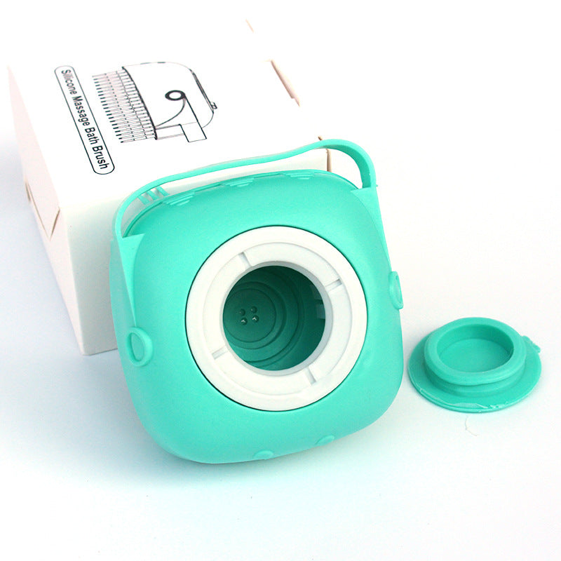 Silicone Dog Bath Massage – Easy Shampoo Pour & Pet Grooming Tool