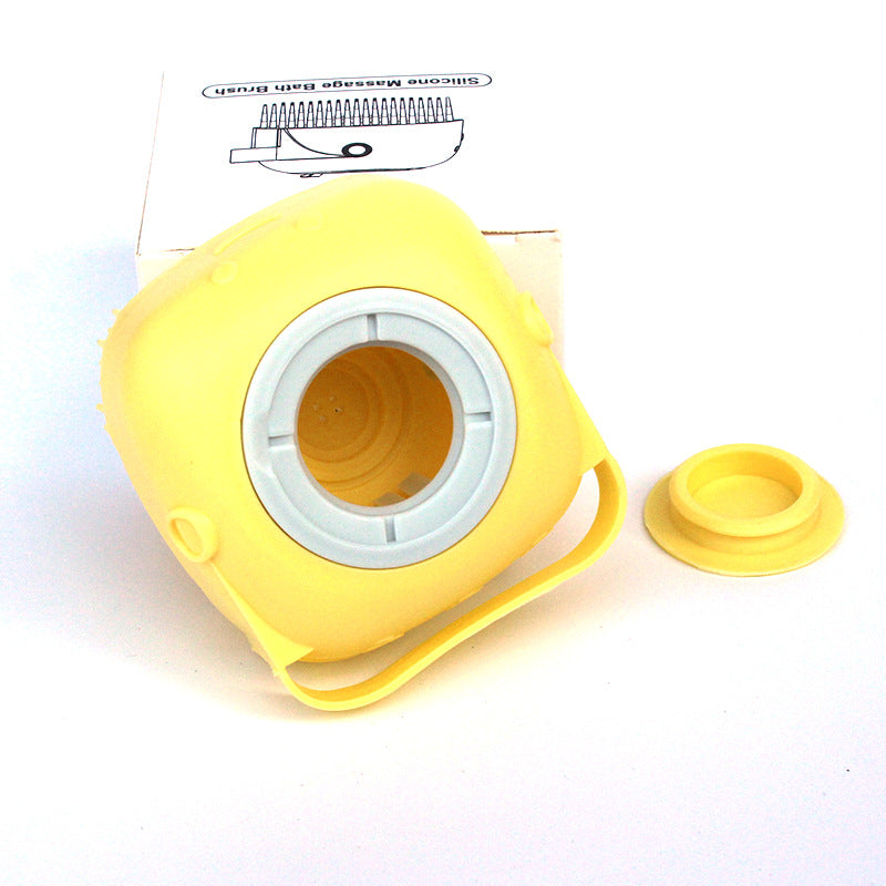 Silicone Dog Bath Massage – Easy Shampoo Pour & Pet Grooming Tool