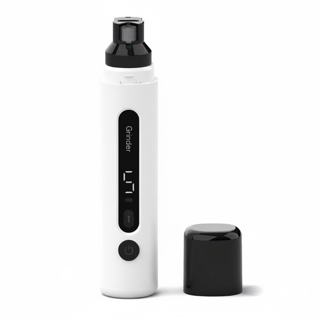Quiet Electric Dog & Cat Nail Grinder – Rechargeable 5-Speed Pet Nail Trimmer