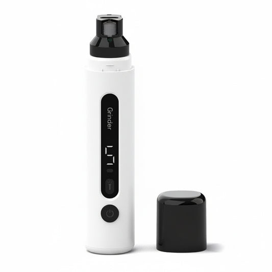 Quiet Electric Dog & Cat Nail Grinder – Rechargeable 5-Speed Pet Nail Trimmer