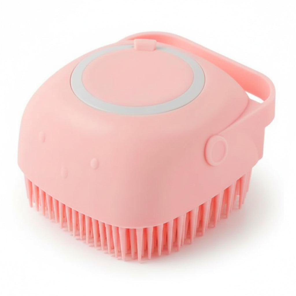 Silicone Dog Bath Massage – Easy Shampoo Pour & Pet Grooming Tool