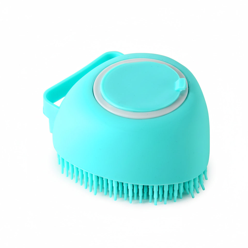 Silicone Dog Bath Massage – Easy Shampoo Pour & Pet Grooming Tool