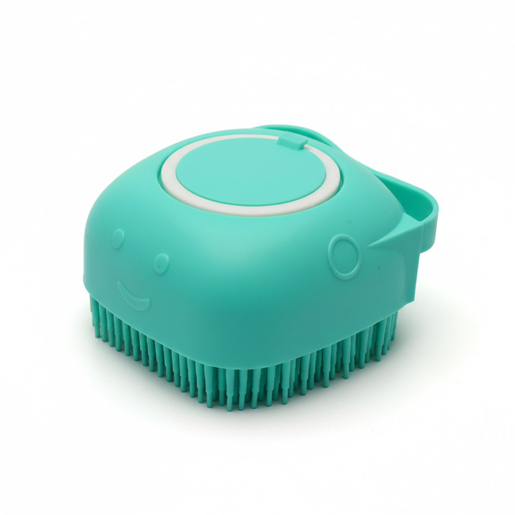 Silicone Dog Bath Massage – Easy Shampoo Pour & Pet Grooming Tool