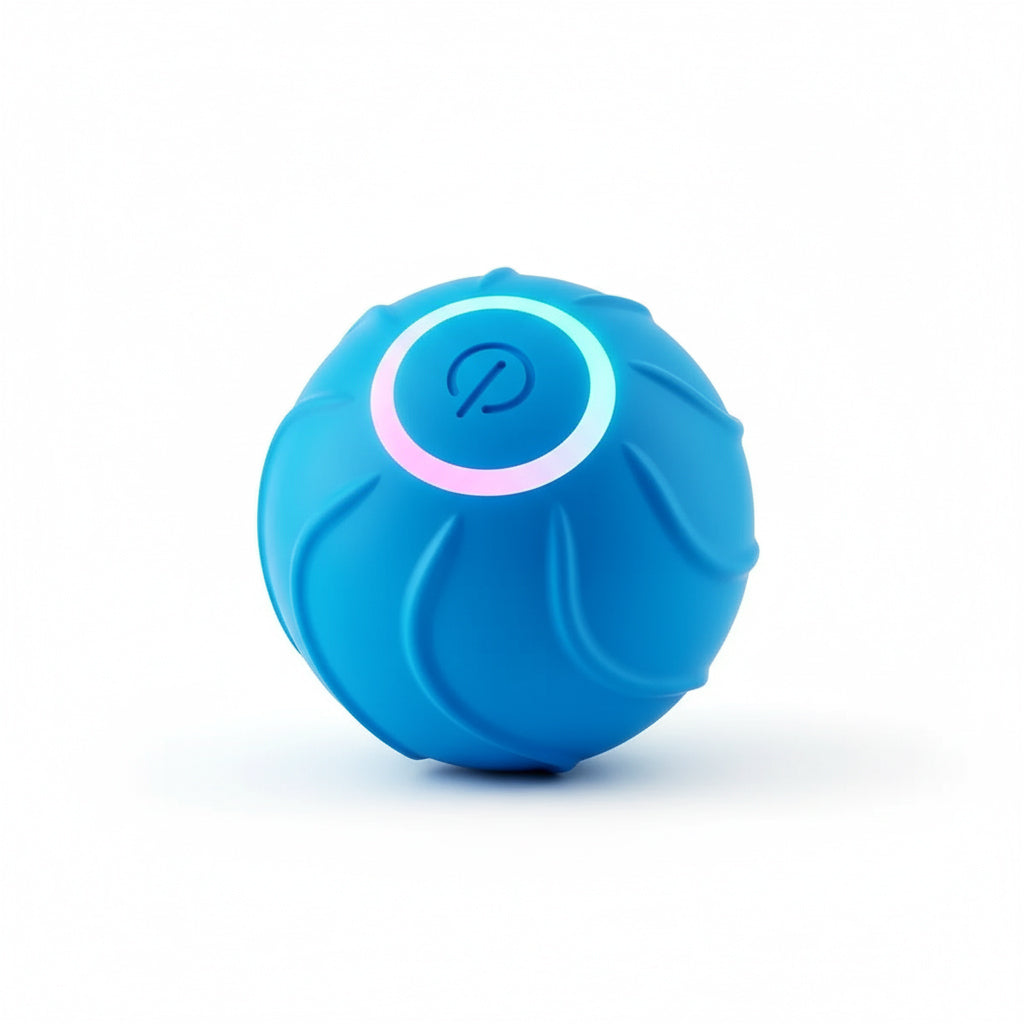 Smart Cat Toy Rolling Ball – Automatic Interactive USB Bouncing Ball for Cats & Kittens