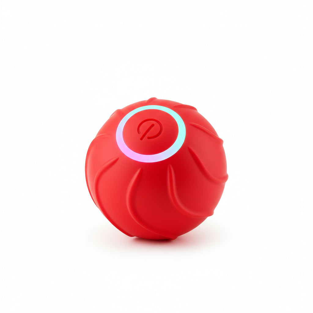 Smart Cat Toy Rolling Ball – Automatic Interactive USB Bouncing Ball for Cats & Kittens